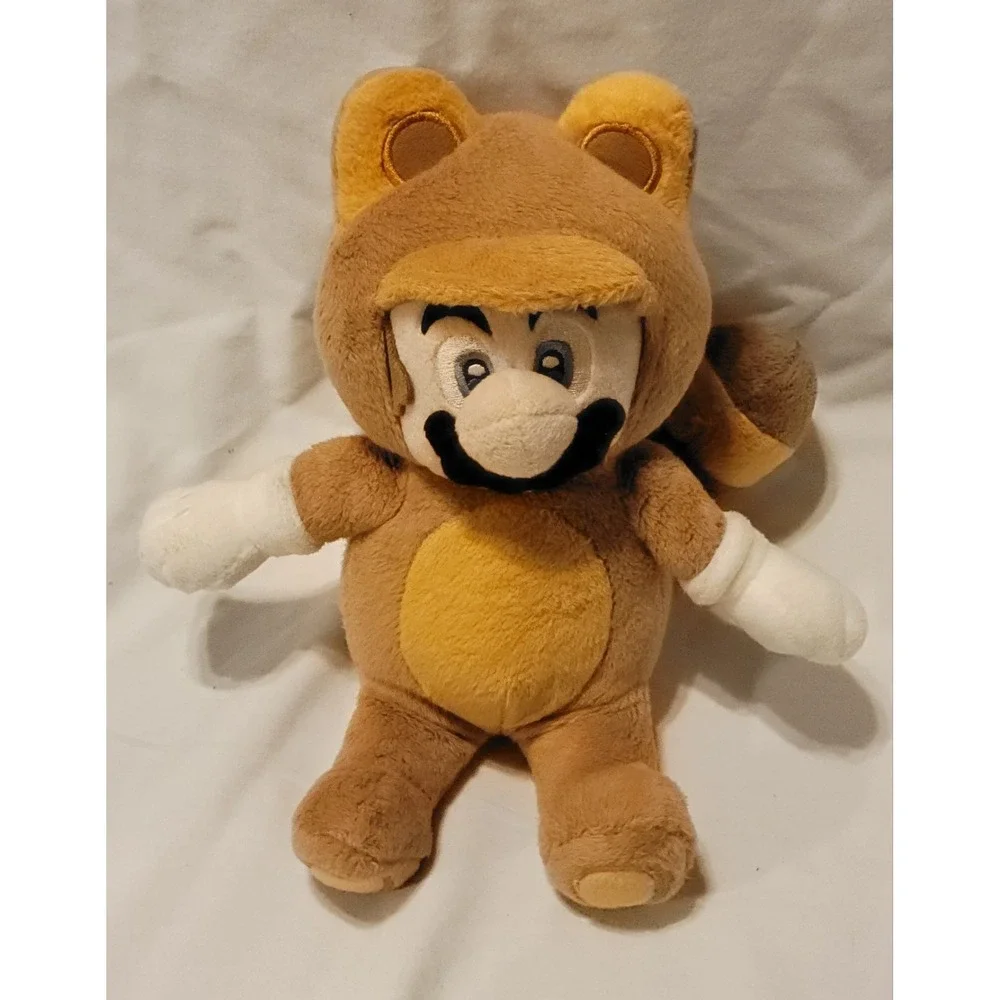 Super Mario Bros. Mario Plush Tanooki Suit 9